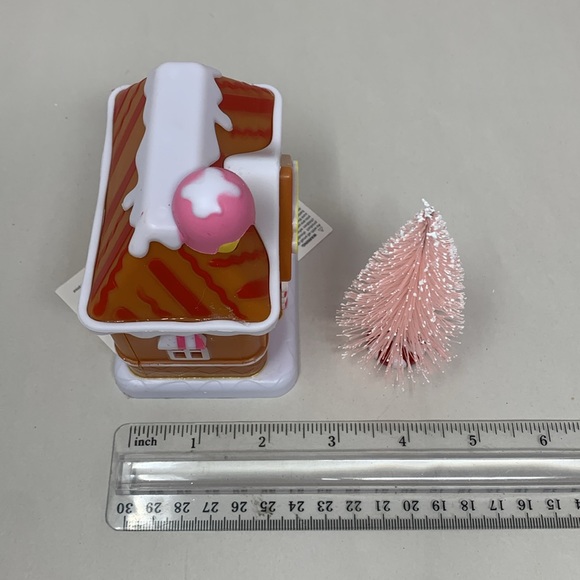 Cobblestones Sweets & Treats miniature house decor & bottlebrush pink tree new - Picture 4 of 16